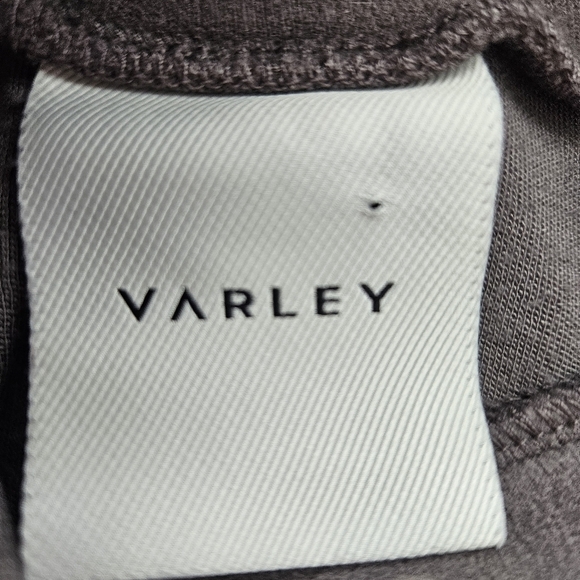Varley Portland High Neck Midlayer Sweater Size Small Taupe - Picture 9 of 12